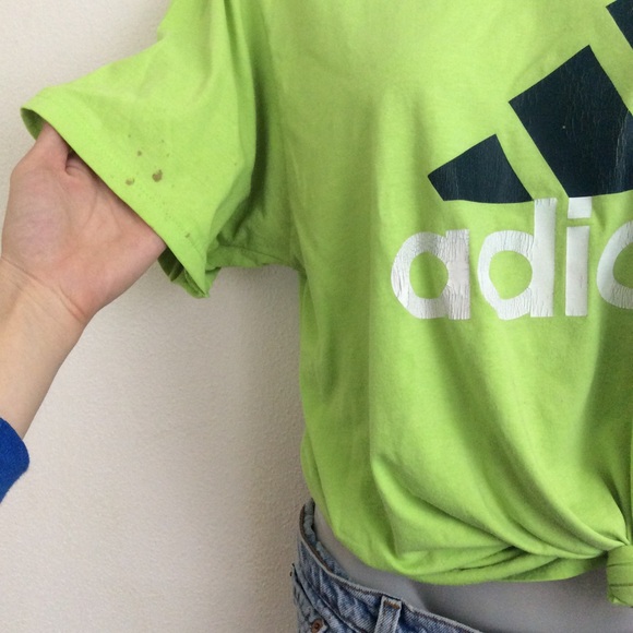 Vintage Grunge Adidas Graphic Tee - Picture 4 of 5
